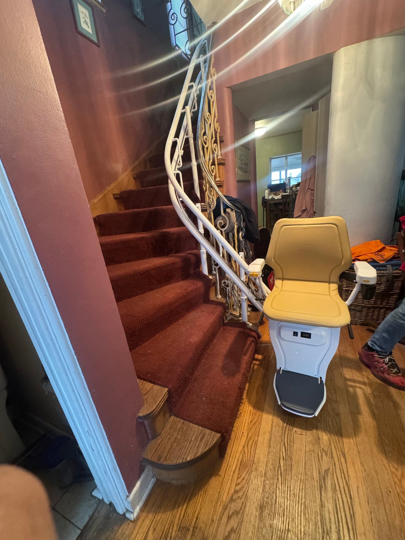 Curved StairLift